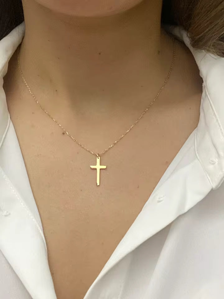 Lumina - Kreuzkette für Damen