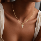 Seraphina – Kreuzkette für Damen